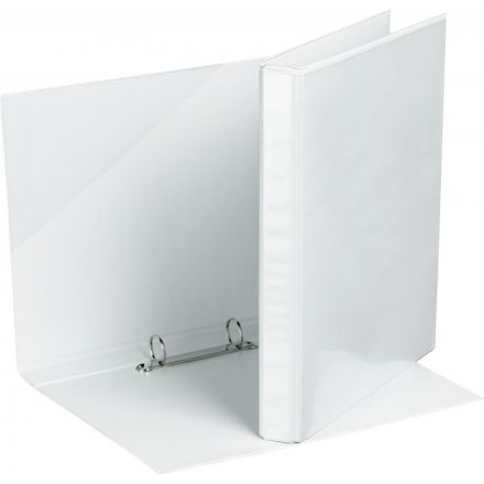 Папка на 2-х кольцах Bantex Панорама 35 мм белая до 175 листов
