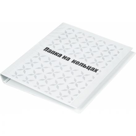 Папка на 2-х кольцах Bantex Панорама 35 мм белая до 175 листов