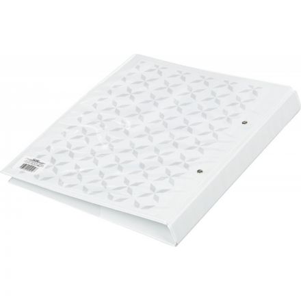 Папка на 2-х кольцах Bantex Панорама 35 мм белая до 175 листов