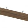 Передняя панель CARRE/Fortum лицевая 160х30х1.8см Орех/Хром OCVDFWNAL