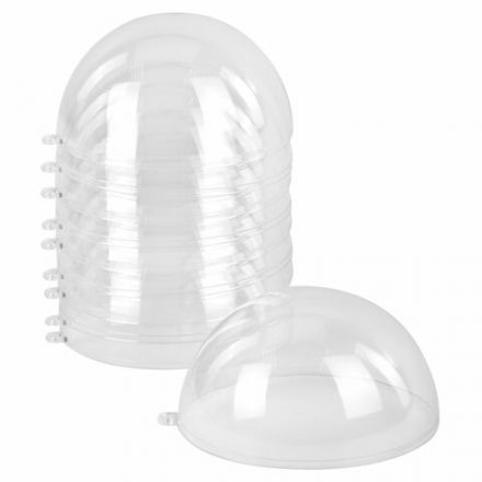 Пластиковые шары для поделок, 9 см, 5 шт., BRAUBERG HOBBY, 665393 Пластиковые шары для поделок, 9 см, 5 шт., BRAUBERG HOBBY, 665393