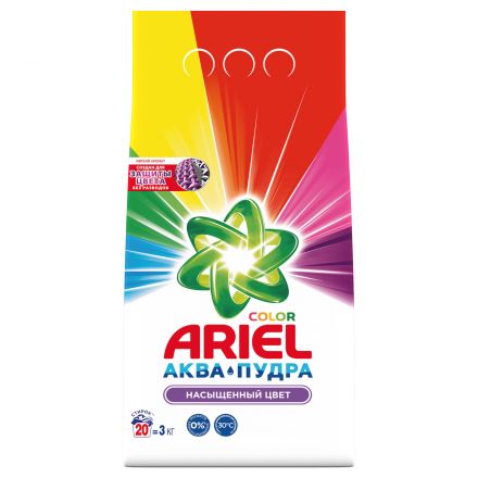 Порошок для машинной стирки Ariel "Color", 3кг Порошок для машинной стирки Ariel "Color", 3кг