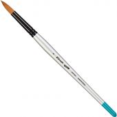 Кисть художественная Комус Арт синтетика мягкая, кругл.,№08, короткая ручка Кисть художественная Комус Арт синтетика мягкая, кругл.,№08, короткая ручка