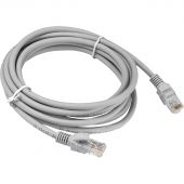 Патч-корд ExeGate UTP-RJ45-RJ45-5e-3M-LSZH-GY, cat.5e, 3м <EX286384RUS