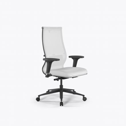Кресло SynchroSit 10 B2-163D - T+Extra /Km00/Wm12/D02P(M24.B11.G19.W02) Белый