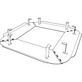 Экран для кондиционера кассетного Ballu Смарт 950 Экран для кондиционера кассетного Ballu Смарт 950