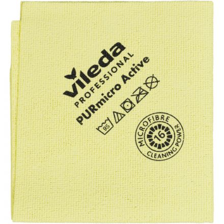 Салфетка хозяйственная ПУРМикро желтая 5 шт/уп Салфетка хозяйственная ПУРМикро желтая 5 шт/уп