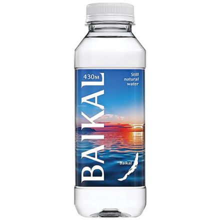 Вода негазированная питьевая BAIKAL 430, 0,45 л, 4670010850450