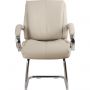 Конференц-кресло BN_SH_EChair-516V PU кожзам бежевый, хром Конференц-кресло BN_SH_EChair-516V PU кожзам бежевый, хром