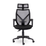 Кресло М-711 Астон/Aston black PL LF 604-01/LF 604-01/LF 2029-01 (черный)
