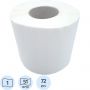 Бумага туалетная COMFY 1сл белая с тиснением перв целлюл 51м 72рул/уп