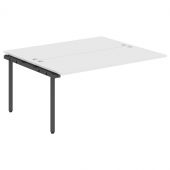 Стол промежуточный для Бенч системы XIWST 1614 Белый/Антрацит 1600х1406х750 XTEN-S Стол промежуточный для Бенч системы XIWST 1614 Белый/Антрацит 1600х1406х750 XTEN-S