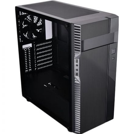 Корпус Silverstone SST-PS14B-E midi Tower, black(G410PS14BE00020)