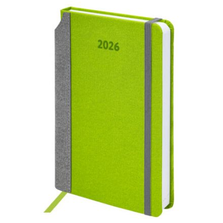 Ежедневник датированный 2026 А5 138x213 мм, BRAUBERG "Mosaic", под кожу, карман для ручки, зеленый, 117111 Ежедневник датированный 2026 А5 138x213 мм, BRAUBERG "Mosaic", под кожу, карман для ручки, зеленый, 117111