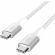 Кабель Belkin (CAB015bt1MWH)BoostCh.240W PD USB-C/USB-C Braided 1м бел