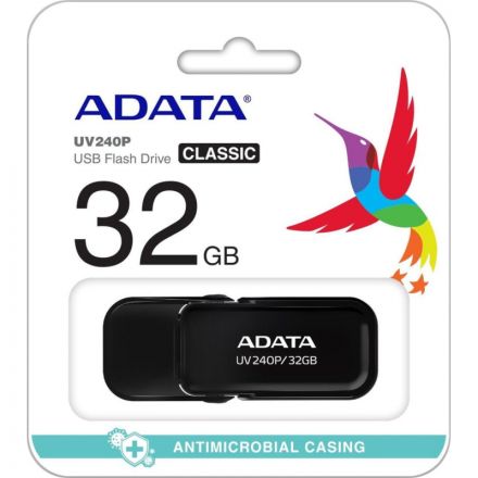 Флеш-память A-DATA UV240, 32GB, AUV240-32G-RBK Флеш-память A-DATA UV240, 32GB, AUV240-32G-RBK