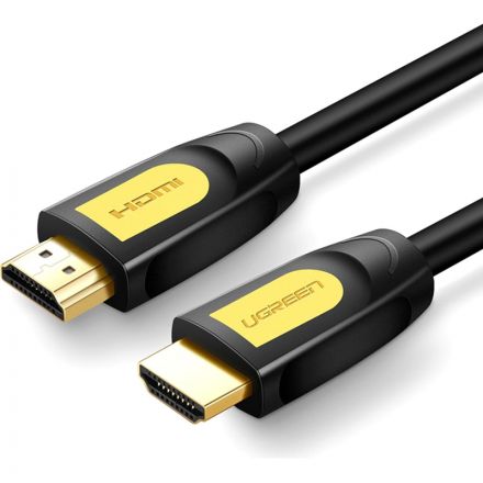 Кабель UGREEN HD101 HDMI 4K цвет желтый/черный. 2м (10129)