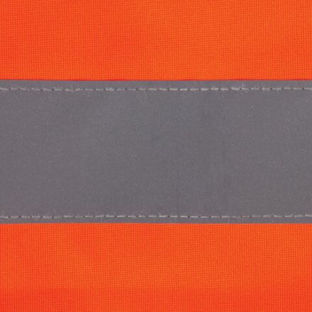 Жилет сигнальный ГОСТ, 2 светоотражающие полосы, ОРАНЖЕВЫЙ, XXL (56-58), ПЛОТНЫЙ, ГРАНДМАСТЕР, 610832