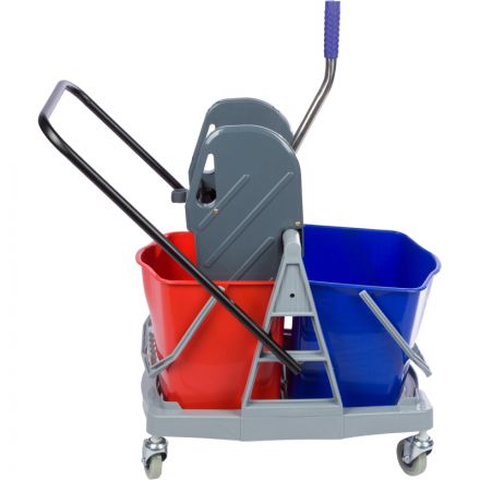 Тележка уборочная с отжимным прессом 71x42x93см 2х17л AF08076 Тележка уборочная с отжимным прессом 71x42x93см 2х17л AF08076