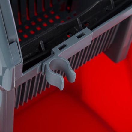 Тележка уборочная с отжимным прессом 71x42x93см 2х17л AF08076 Тележка уборочная с отжимным прессом 71x42x93см 2х17л AF08076