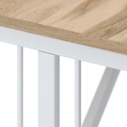 Брифинг Комус Мебель К-Loft Director 241B002 700х600х752 дуб натур/белый