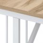 Брифинг Комус Мебель К-Loft Director 241B002 700х600х752 дуб натур/белый
