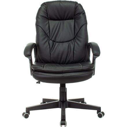 Кресло VB_Бюрократ CH-868N черный эко.кожа крестов. пластик