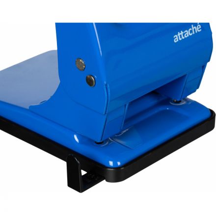 Дырокол Attache Economy до 60 листов, с линейкой, металл, синий Дырокол Attache Economy до 60 листов, с линейкой, металл, синий