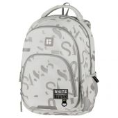 Рюкзак Berlingo ErgoFit "Trendy Beige" 42*30*17см, 2 отделения, 3 кармана, эргономичная спинка