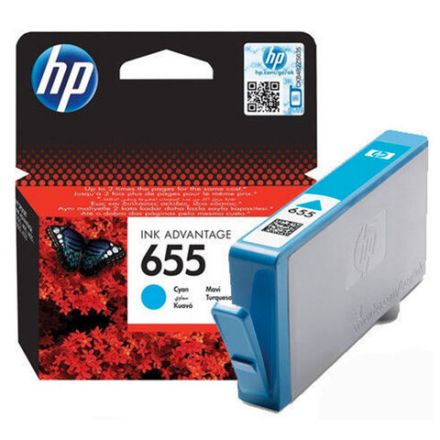 Картридж струйный HP (CZ110AE) Deskjet Ink Advantage 3525/5525/4515/4525 №655, голубой, оригинальный Картридж струйный HP (CZ110AE) Deskjet Ink Advantage 3525/5525/4515/4525 №655, голубой, оригинальный