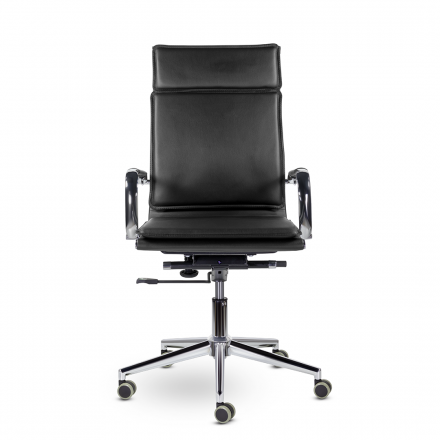 Кресло СН-301 Кайман Комфорт В хром Ср S-0401 (черный) Кресло СН-301 Кайман Комфорт В хром Ср S-0401 (черный)