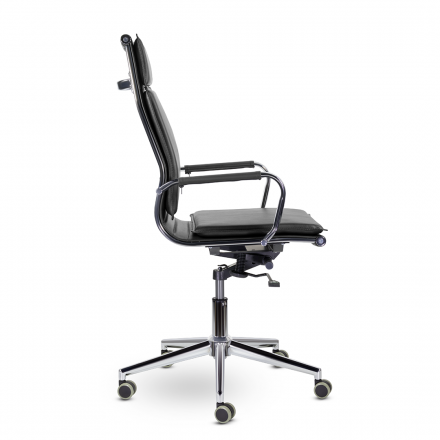 Кресло СН-301 Кайман Комфорт В хром Ср S-0401 (черный) Кресло СН-301 Кайман Комфорт В хром Ср S-0401 (черный)