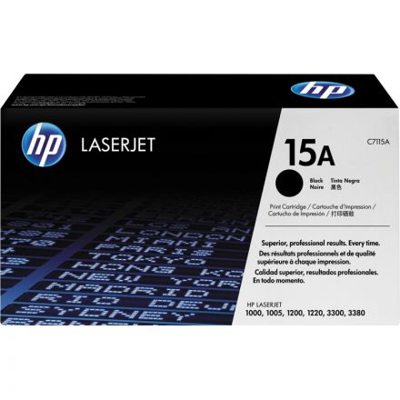 Картридж лазерный HP 15A C7115A чер. для LJ 1000/1200/1220