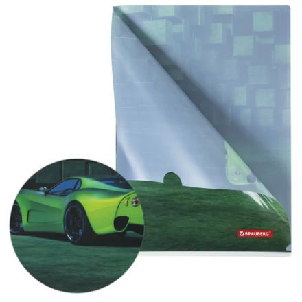 Папка-уголок BRAUBERG "SPORT CAR", А4, 150 мкм, цветная печать, 228044 Папка-уголок BRAUBERG "SPORT CAR", А4, 150 мкм, цветная печать, 228044
