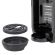 Кофемашина капсульная 3 в 1 для молотого кофе и капсул DOLCE GUSTO и NESPRESSO, SONNEN CM510G, 1450 Вт, 0,6 л, графит, 457339