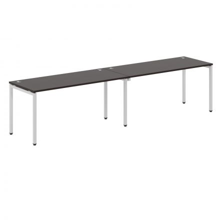 Стол 2-х местный XWST 3270 Легно темный/Алюминий 3206х700х750 XTEN-S Стол 2-х местный XWST 3270 Легно темный/Алюминий 3206х700х750 XTEN-S