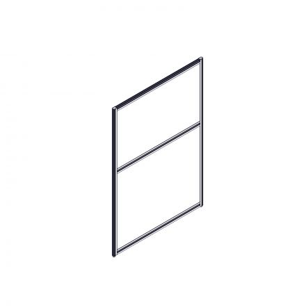 Секция комбинированной перегородки RP130SL90 Серый/Синий С 06 900х22х1300 Секция комбинированной перегородки RP130SL90 Серый/Синий С 06 900х22х1300