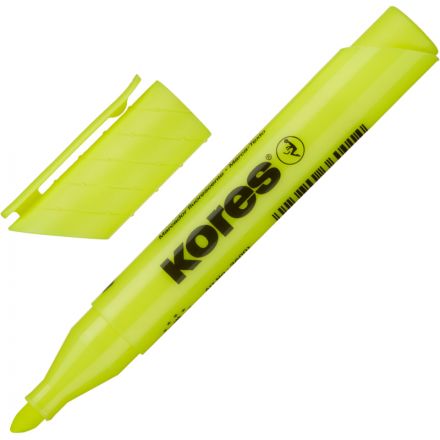 Набор текстовыделителей Kores (толщина линии 1-5 мм, 4 цвета)