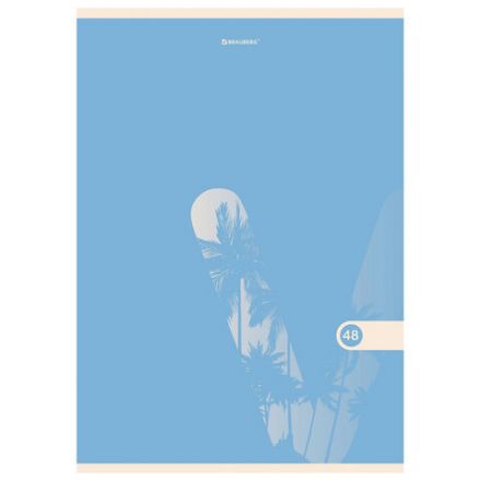 Тетрадь А4, 48 л., BRAUBERG, скоба, клетка, обложка картон, "PASTEL", 404041 Тетрадь А4, 48 л., BRAUBERG, скоба, клетка, обложка картон, "PASTEL", 404041