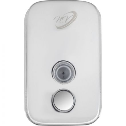 Дозатор для жидкого мыла нержавеющая сталь 500мл глянц 98х108х150 NV-2201