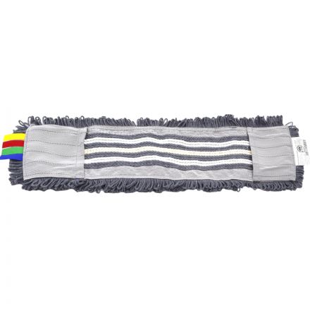 Насадка МОП плоский 50х15 см, хлопок+серая вискоза+микроф, карман AS3702 Насадка МОП плоский 50х15 см, хлопок+серая вискоза+микроф, карман AS3702