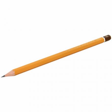 Карандаш чернографитный KOH-I-NOOR 1500, 1 шт., 5B, корпус желтый, заточенный, 150005B01170RU Карандаш чернографитный KOH-I-NOOR 1500, 1 шт., 5B, корпус желтый, заточенный, 150005B01170RU