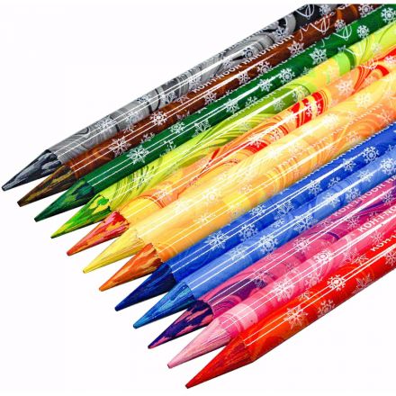 Карандаши цветные цельнографитные PROGRESSO MAGIC 8772, 12шт, мет.кор Карандаши цветные цельнографитные PROGRESSO MAGIC 8772, 12шт, мет.кор