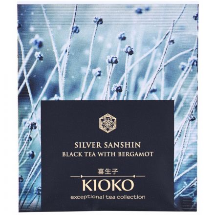 Чай KIOKO SILVER SANSHIN черный с ароматом бергамота, 25шт/уп Чай KIOKO SILVER SANSHIN черный с ароматом бергамота, 25шт/уп