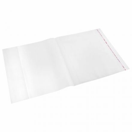 Обложки ПЭ для тетрадей и учебников с клейким краем, НАБОР "10+1 шт в ПОДАРОК", ПЛОТНЫЕ, 100 мкм, 265х467 мм, универсальные, ПИФАГОР, 272699