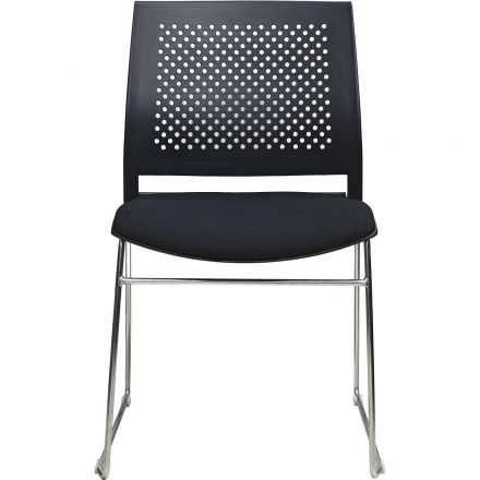 Стул EV_Everprof Neo A Chrome черный пластик/ткань