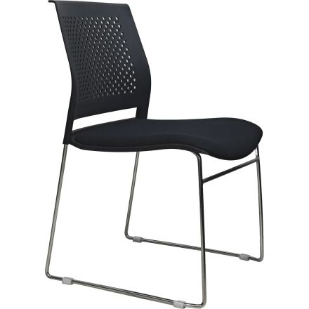 Стул EV_Everprof Neo A Chrome черный пластик/ткань