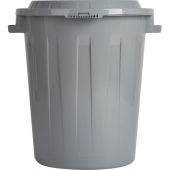 Бак для отходов 90л, пластик, серый Бак для отходов 90л, пластик, серый
