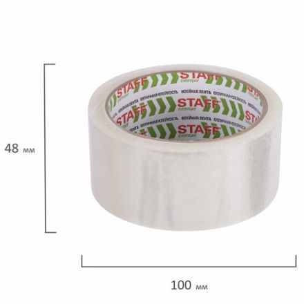Клейкие ленты упаковочные 48 мм х 66 м, КОМПЛЕКТ 6 шт., прозрачные, 40 микрон, STAFF BIG PACK, 440179 Клейкие ленты упаковочные 48 мм х 66 м, КОМПЛЕКТ 6 шт., прозрачные, 40 микрон, STAFF BIG PACK, 440179
