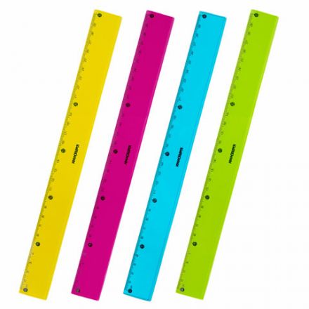 Линейка пластиковая 30 см ЮНЛАНДИЯ "Color", тонированная, ассорти, 210754 Линейка пластиковая 30 см ЮНЛАНДИЯ "Color", тонированная, ассорти, 210754